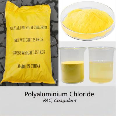 China PAC Polyaluminium Chloride Coagulant In Paper Industry Water Cleaning Chemicals for sale