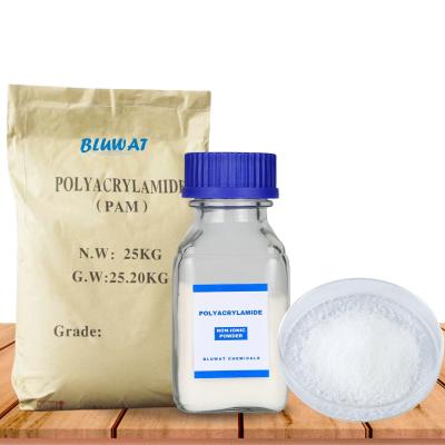 China Gold Mine Water Treatment Flocculant Nonionic Polyacrylamide High Molecular Weight for sale