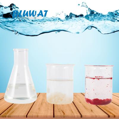 China Chemical Treatment of Wastewater Decolouring Agent Bluwat Colour Removing Chemicals Water Purifier for sale