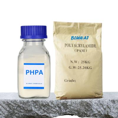 China PHPA Partially Hydrolyzed Polyacrylamide For Oil Field Recovery Increases Viscosity Of The Water Phase for sale