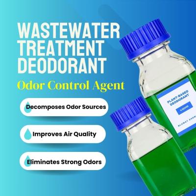 China Environmentally Plant Base Deodorizer Factory Wastewater Treatment Deodorant Industries Liquid Deodorants for STP ETP for sale