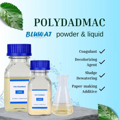 Cina Polvere Liquido PoliDADMAC PDADMAC PDMDAAC Tessili Agente fissante del colore Rimozione del colore Applicazione zucchero Olio minerario in vendita