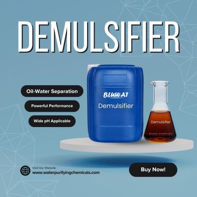 China Emulsion Breaker De Emulsifying Agent Emulsifier Inhibitor For Oil Spill Processing Marine Oil Wastewater Effluent for sale