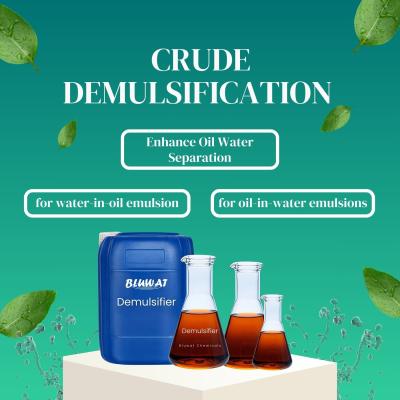 China Chinese Exporter & Producer Crude Demulsification Enhance Oil Water Separation Demulsifiers Demulsifying Agents for sale