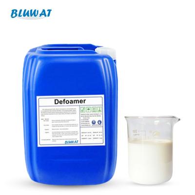 China 25kg Plastic Drum Industrial Grade Foam Control Chemicals Silicone Defoamer Anti Form Agent for Papermaking Adhesives for sale