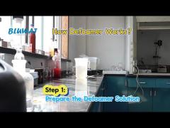 Powerful Defoamer in Action! Watch Foam Instantly Disappear | Bluwat Chemicals