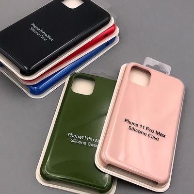 China Free Sample Shockproof Soft Silicone Rubber Liquid Case For Iphone 13 Pro Max Phone Case With Custom Logo Tpu Mobile Phone Cover Bag for sale