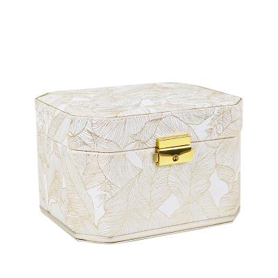 China Fashion Amazon Custom Design White Jewelry Box Packaging Gift Box for sale