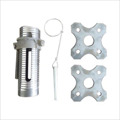 China Steel Scaffolding Comaccord System Construction Prop Screw Sleeve Scaffolding Support Accessories for sale