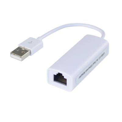 China Desktop LAPTOP 10/100Mbps Wired USB 20 Network Card 8152 Chip Connector External LAN USB2.0 To RJ45 Ethernet Adapter for sale