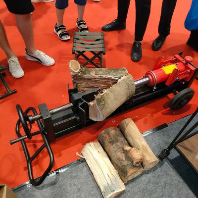 China Relible 100 Forest King Manual Hydraulic Log Splitter Machine Firewood Processor 60 50 45 40 35 34 30 25 20 15 14ton for sale