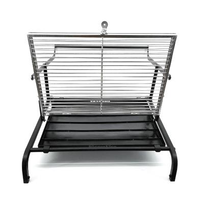 China Easily Assembled Rotating BBQ Grill Grate Stainless Steel Cast Iron Cooking Grill Grater Outdoor Portable Folding for sale