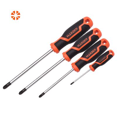 China Household Tool Kit HARD Good Quality Pozi Screwdriver With Soft Handle for sale