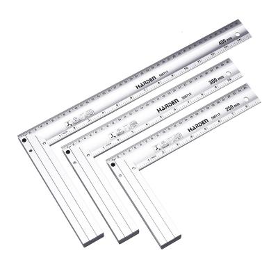 China Aluminum HARDEN good quality 250 mm 300 mm 400 mm aluminum test square feeler gauge for sale