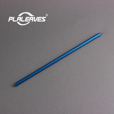 China Customized Disposable Biodegradable Biodegradable Eco Friendly Stored Eco Friendly PLALEAVES Color PLA Non Plastic Drinking Straws For Cocktails for sale