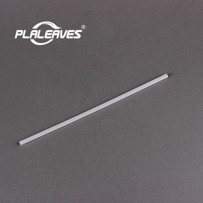 China PLALEAVES Compostable and Biodegradable Drinking Straws Biodegradable Stocked Eco Friendly Disposable PLA for Restaurants and Home and Bar for sale