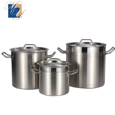 China Stock kitchen STAINLESS STEEL pot for sale