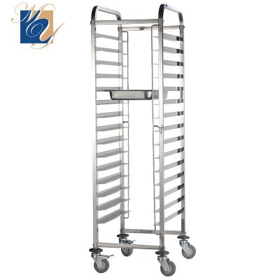 China Kitchen STAINLESS STEEL food cart for sale