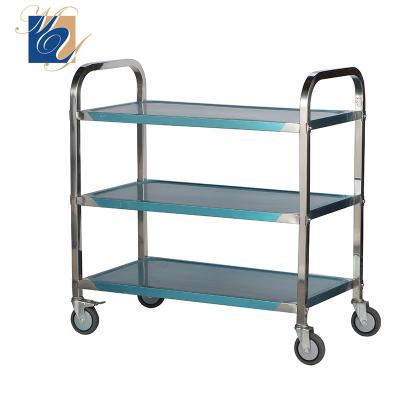 China Kitchen STAINLESS STEEL food cart for sale