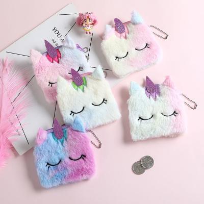 China Fashion Kawaii Plush Coin Purse Place Children's Toy Small Wallet Girl Change Coin Bag for sale