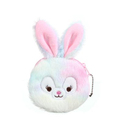 China Fashion Cute Plush Coin Purse Cartoon Bunny Children's Toy Coin Purse Girl Storage Bag for sale