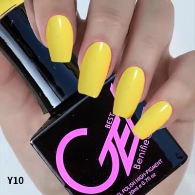 China Professional Nail Art Beauty Salon Colors Gel Polish Nail Gel Polish UV Led Color Gel for sale