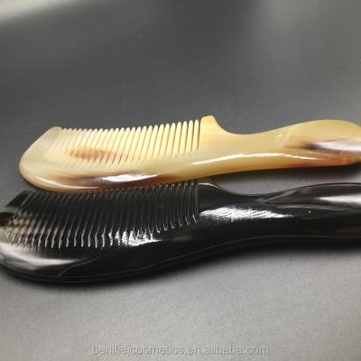 China Naturally Eco-Friendly Health Comb Natural Beard and Brush Horn Hair Comb Baby Hair Comb and Beard Set for sale