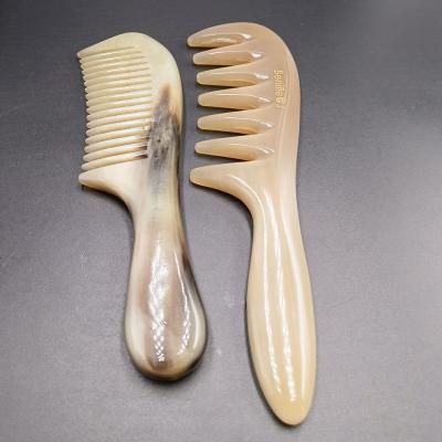 China Hot 2021 Comfortable+health Buffalo Horn Hair Comb Combs Comb Electric Set Wholesale for sale