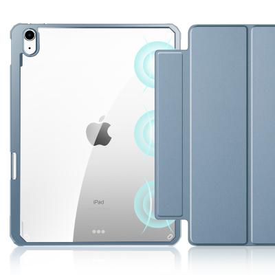 China High Quality Magnetic Auto-sleep Function 2021 Detachable Stand Case For iPad 8th Gen 10.2 Slim Tablet Case Magnetic Case Supper for sale