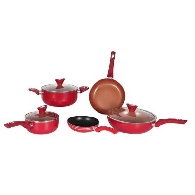 China Sustainable Wholesale Arcoflam Ceramic Cookware Set for sale