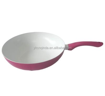 China Hot And Cheap Viable Ceramic Coating Aluminum Wok for sale