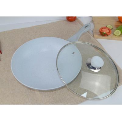 China Viable Aluminum Chinese Marble Wok for sale