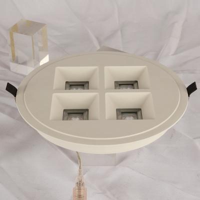 China Modern Adjustable Ceiling Led Downlight Lamp Spot Light Panel Dimmable Led Ceiling Down Panel Led Ceiling Light for sale