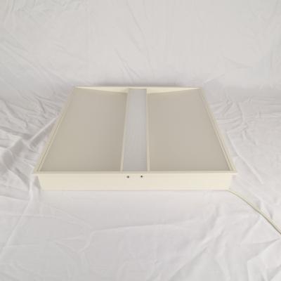 China Modern Slim Square Ceiling Backlight Led Panel Light Dimmable Desk Panel Light With Junction Box for sale