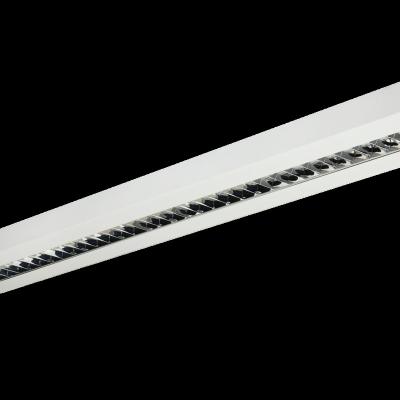 China Sheet Steel Suspended Ceiling Office Batten Light Modern Led Ceiling Pendant Light Linear Led Pendant Light For Office for sale