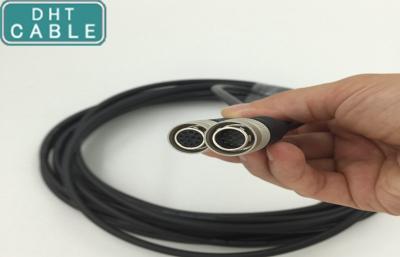 China Ultra Flex Hirose Cable For Industrial Analog Camera With HR10A Hirose Connector for sale