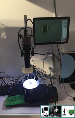 China Screen Menu Laboratory Microscope Camera Direct Connect To Monitor for sale