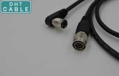 China Durable HRS Series Connector Hirose Power Cable Industrial Grade In Black for sale