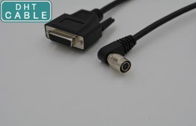 China Machine Vision Hirose Cable With HRS Series Connector To D - SUB Or HD Connector for sale