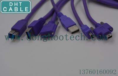 China Van het de Gegevens de Hoge Flex Schild van USB2.0 USB3.0 Kabel van de Camerausb voor Industriële Toepassing Te koop