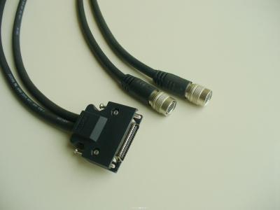 China PC2-Vision Cable Accessory MDR 36Pin Male to Hirose 12Pin Female Machine Vision Cables for sale