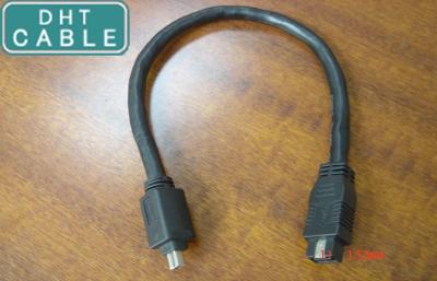 China Ketting Flex 9P/4P de Kabel van IEEE 1394 Firewire voor het Systeem 1394B van de Veiligheidsvisie aan 1394A-Mannetje Te koop