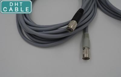 China 6 Pin Camera Power Cable Molding Type Hirose HR10A-7P-6S 3.0 Meters Pigtail for sale