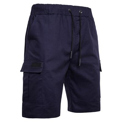 China New Breathable Summer Cotton Tooling Shorts Wholesale Men's Multi Pocket Tube Solid Color Straight Casual Pants for sale