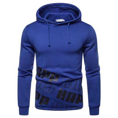 China Breathable Sweatshirt Hoodie Men's Batch Letter Printing European Spring Long Sleeve Pullover for sale