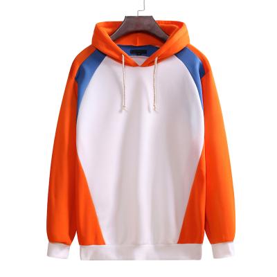 China 2020 Men's Large Loose Casual Color Matching Hoodie Breathable Sports Sweater Pullover for sale