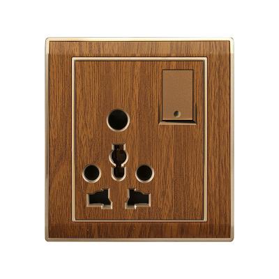 China Suitable Easy Wall Square Installation Luxury Switch Easy Electrical Installation Other Switches Socket For Pakistan for sale