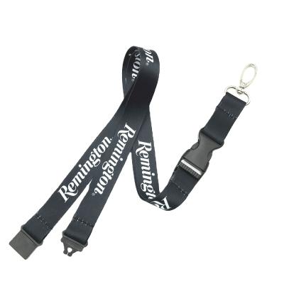 China Promotion Heat Transfer Logo Printed Lanyards ID Card Badge Holder Polyester Sublimation Lanyards for sale