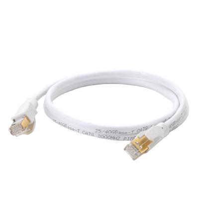 China 1 Gigabit New High Speed ​​Transmission HDPE Computer Hub Connection Round Cable CAT8 Round Cable for sale