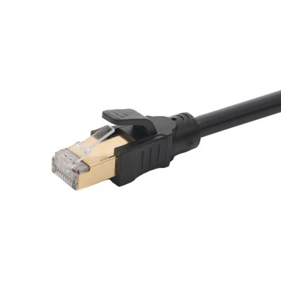 China High Speed ​​Cat 8 Cable 2000mhz Price 1 Gigabit Ethernet Cable Cat8 Lan Cable Outdoor Dual Shield 1000ft Meter Sftp Cat8 for sale